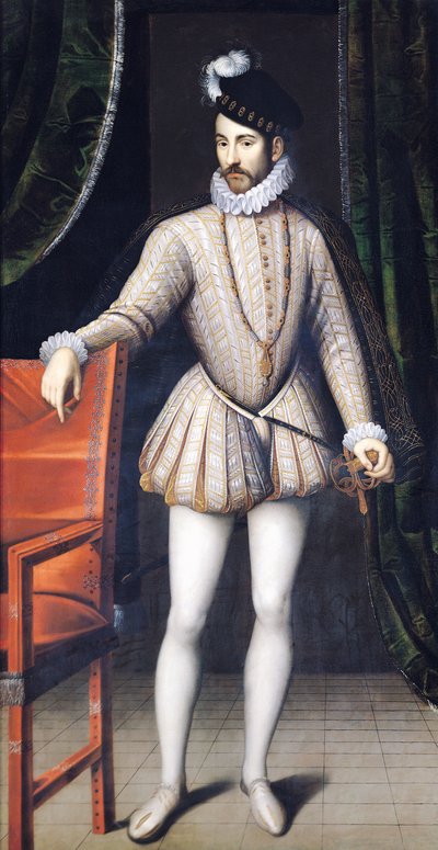 Charles IX, King of France by François Clouet